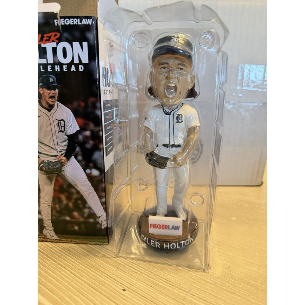 Tyler Holton Fieger Law Bobblehead Detroit Tigers